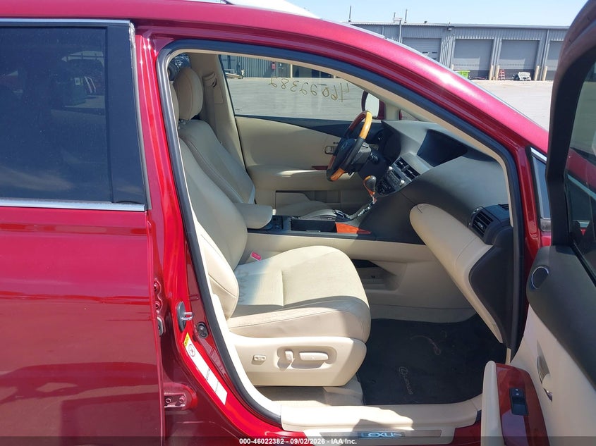 2010 LEXUS RX SPORT UTILITY VEHICLE 3.5L V-6 DOHC, VVT, PREMIUM , 275HP