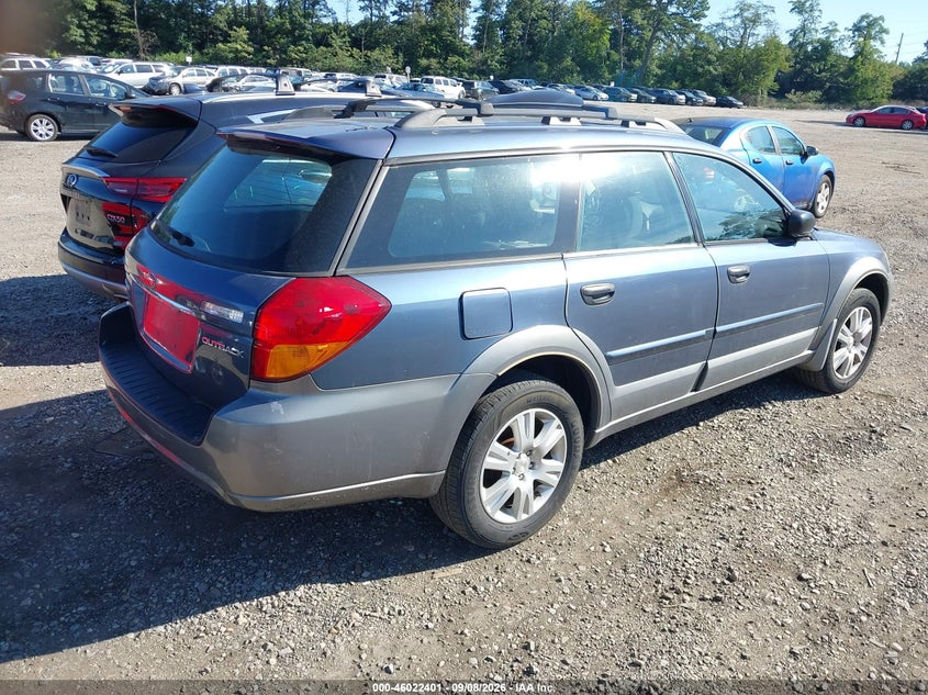 2005 SUBARU OUTBACK auction photo 4