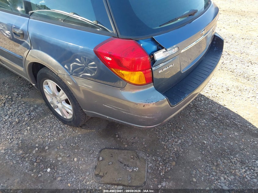 2005 SUBARU OUTBACK auction photo 6