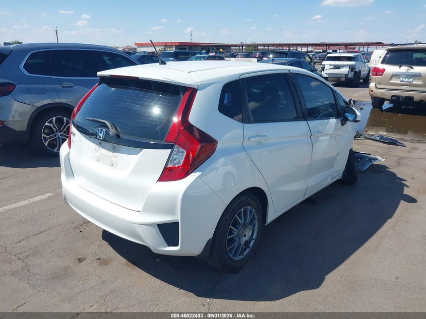 Vin: jhmgk5h56hs000931, lot: 46521794, honda fit lx 20174
