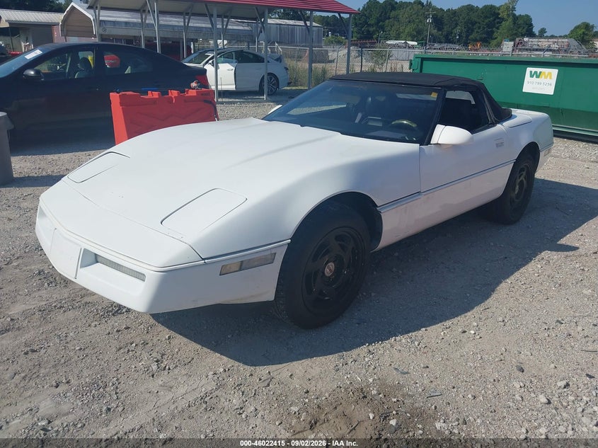 1989 CHEVROLET CORVETTE auction photo 2