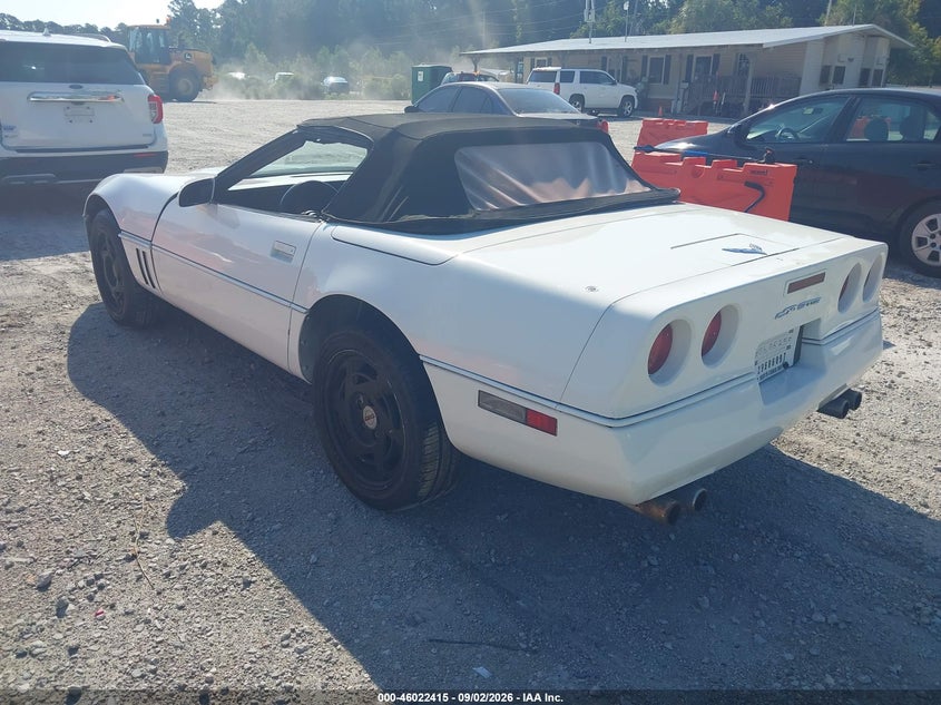 1989 CHEVROLET CORVETTE auction photo 3