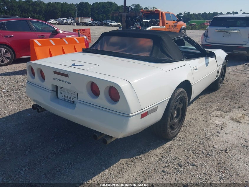 1989 CHEVROLET CORVETTE auction photo 4