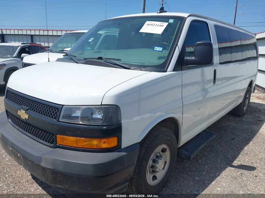CHEVROLET EXPRESS PASSENGER 2021 VIN 1GAZGNFP5M1162333