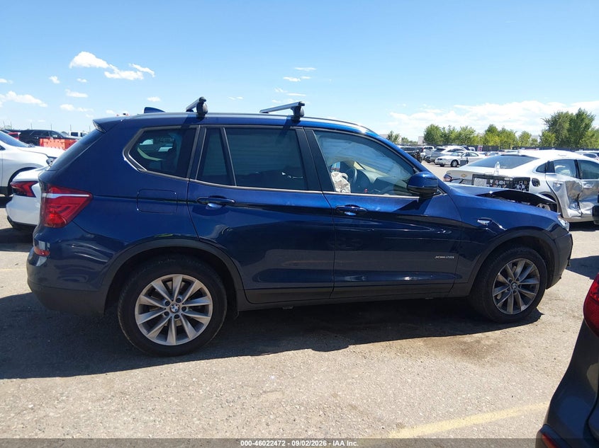 BMW X3 2017 VIN 5UXWX9C37H0T19048