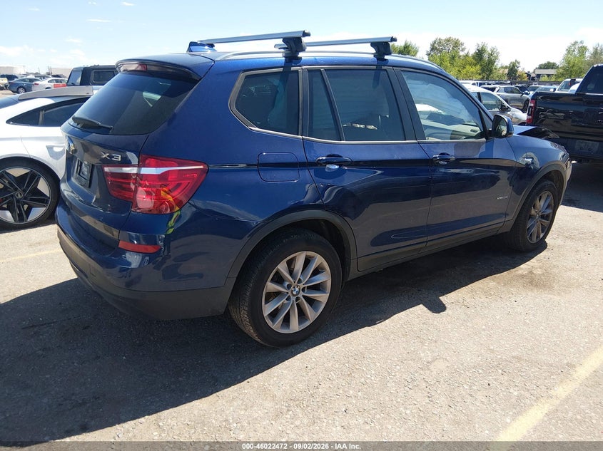 BMW X3 2017 VIN 5UXWX9C37H0T19048