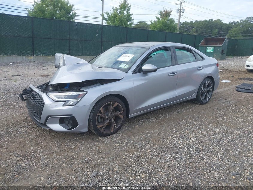 Vin: wauhudgyxpa055034, lot: 46521864, audi a3 premium plus 40 tfsi quattro s tronic 20232