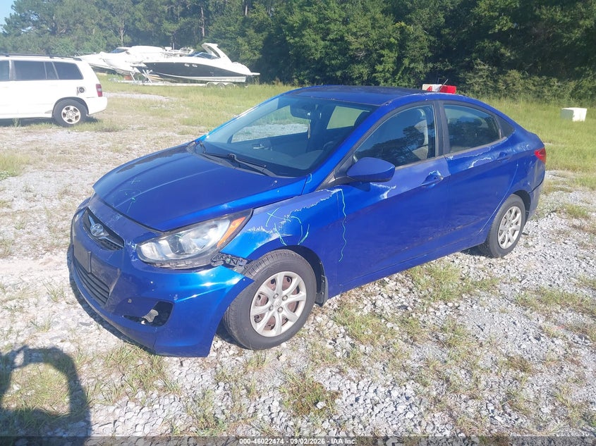 Vin: kmhct4ae1cu151539, lot: 46521865, hyundai accent gls 20122
