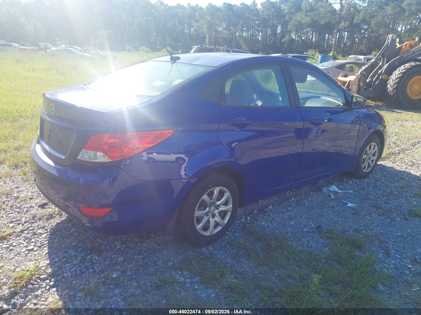 Vin: kmhct4ae1cu151539, lot: 46521865, hyundai accent gls 20124