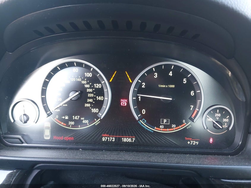 BMW 535I 2015 VIN WBA5B3C50FD545297