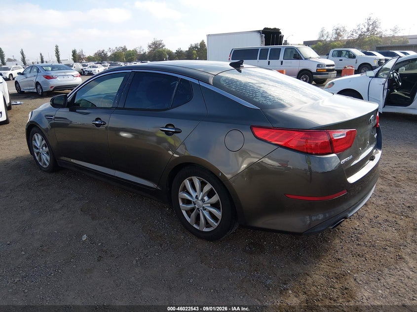 2014 KIA OPTIMA SEDAN 2.4L I-4 DI, DOHC, VVT, REGULAR , 192HP