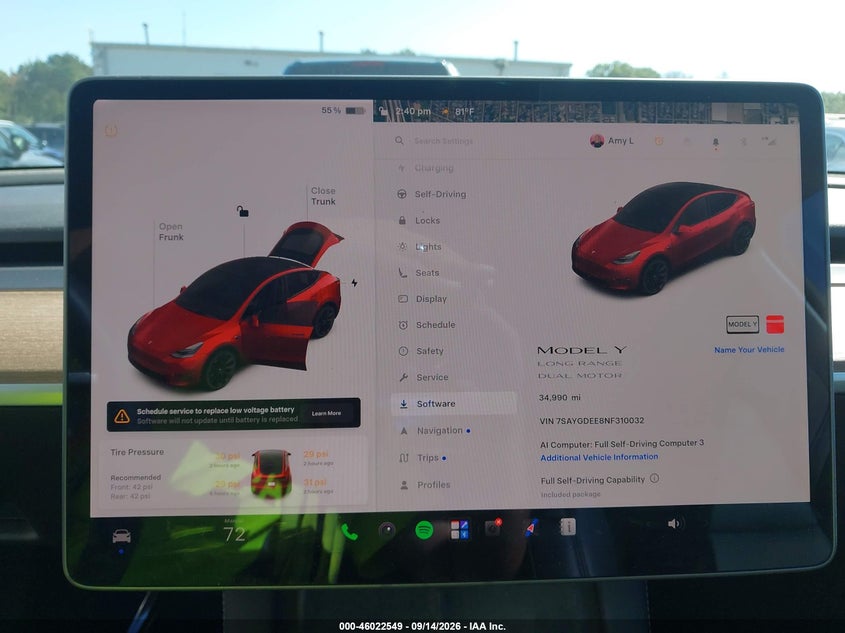TESLA MODEL Y - zdjęcie 18