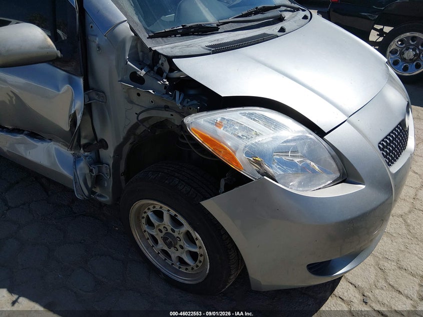 TOYOTA YARIS 2007 VIN JTDJT923275063606