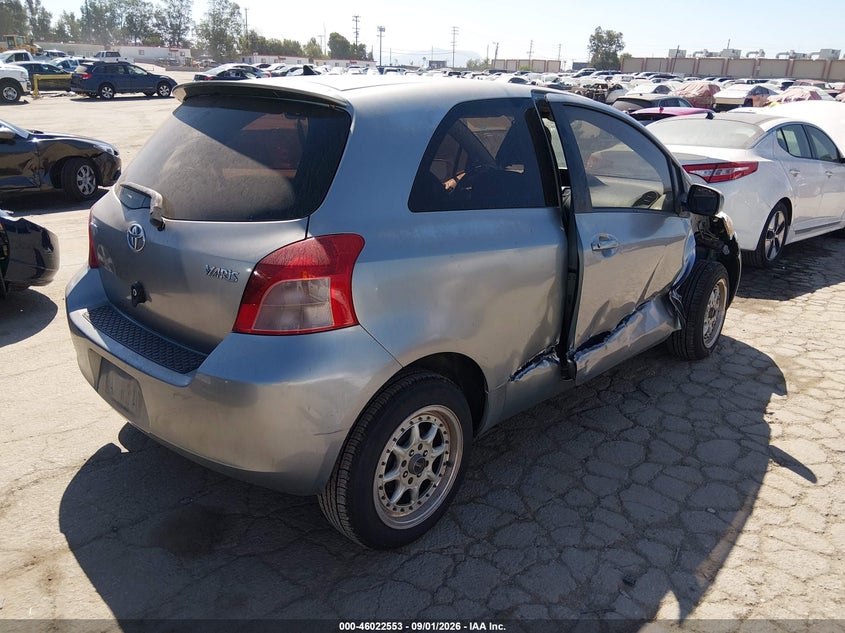 TOYOTA YARIS 2007 VIN JTDJT923275063606