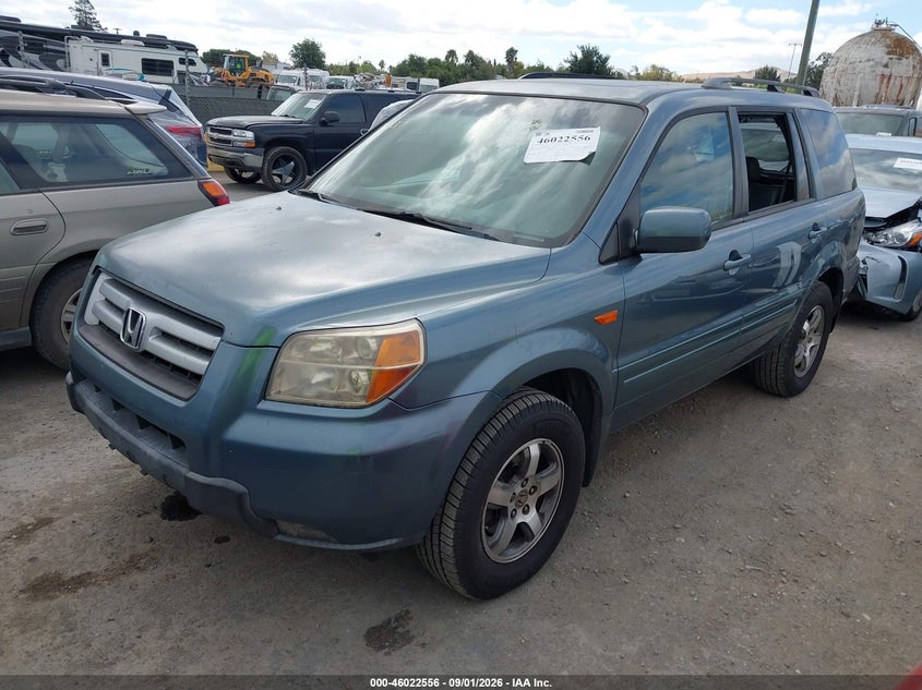 2007 HONDA PILOT SPORT UTILITY VEHICLE 3.5L V-6 VVT, REGULAR , 244HP