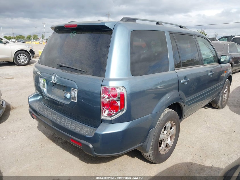 2007 HONDA PILOT SPORT UTILITY VEHICLE 3.5L V-6 VVT, REGULAR , 244HP