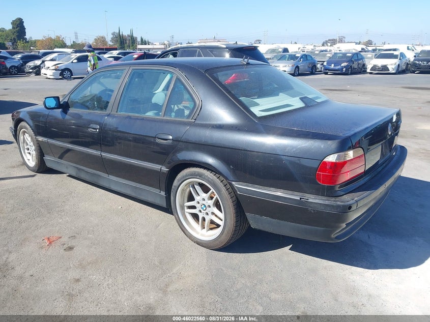 2000 BMW 740IA auction photo 3