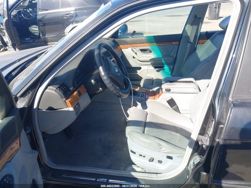 2000 BMW 740IA auction photo 5