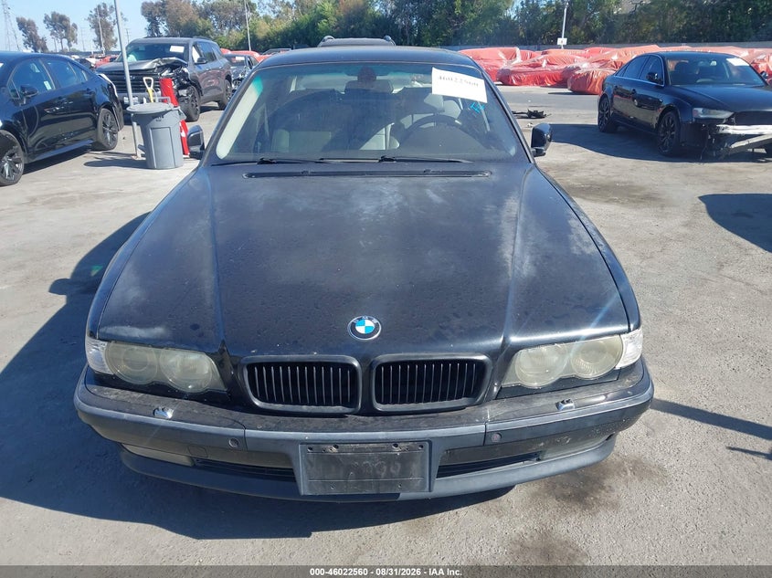 2000 BMW 740IA auction photo 6