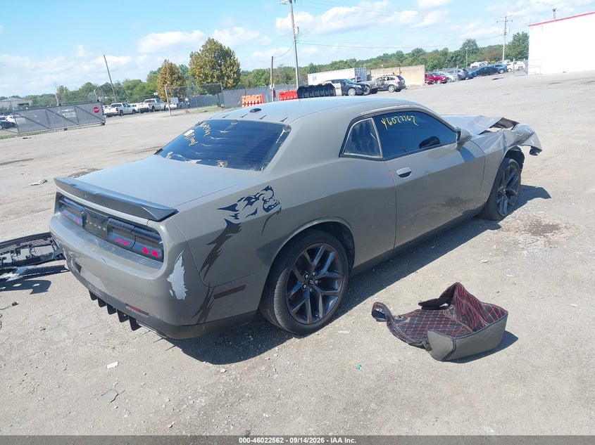 Vin: 2c3cdzag6kh652139, lot: 46521953, dodge challenger sxt 20194