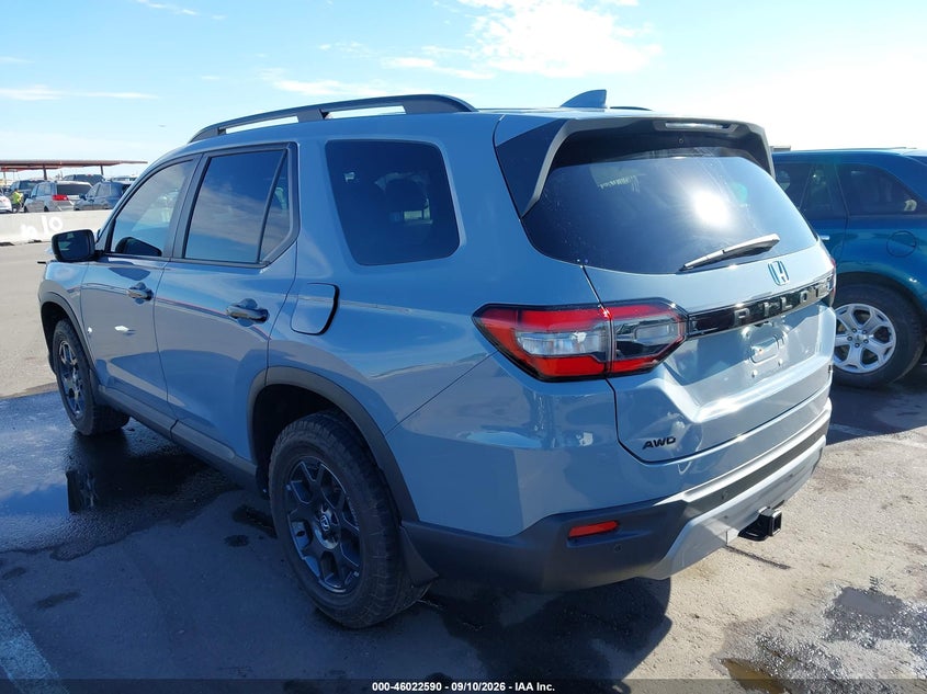 Vin: 5fnyg1h66sb040228, lot: 46521981, honda pilot trailsport 20253