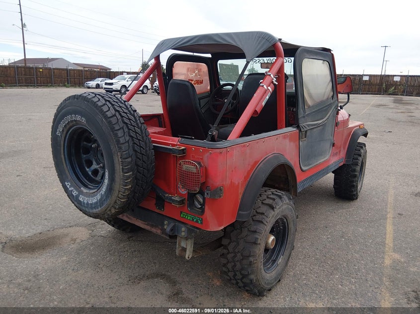 1986 JEEP JEEP auction photo 4