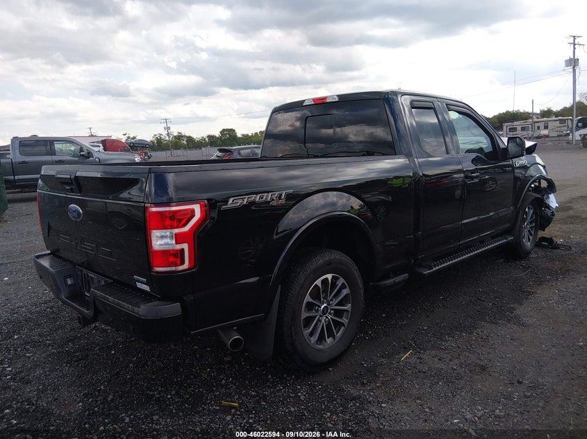 Vin: 1ftex1ep1jke05755, lot: 46521985, ford f-150 xlt 20184