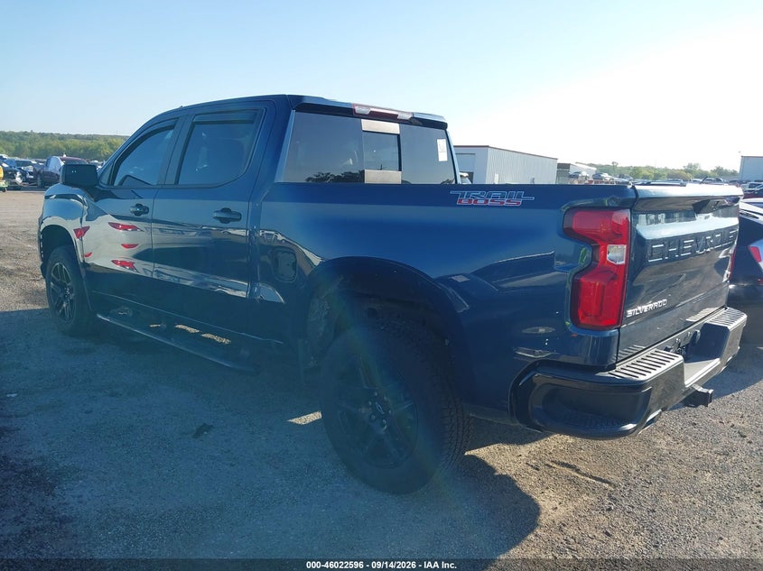 Vin: 3gcpyfed2mg340998, lot: 46521987, chevrolet silverado 1500 4wd  short bed lt trail boss 20213