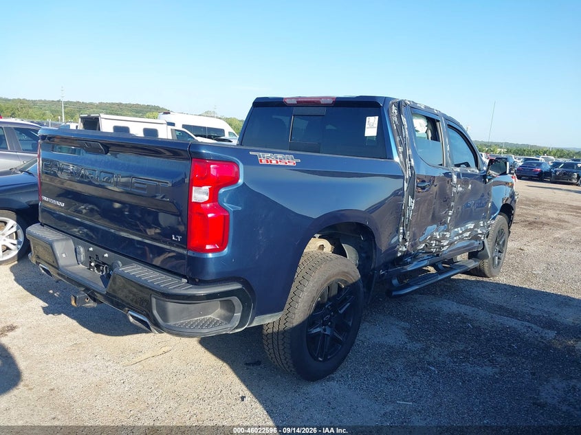 Vin: 3gcpyfed2mg340998, lot: 46521987, chevrolet silverado 1500 4wd  short bed lt trail boss 20214