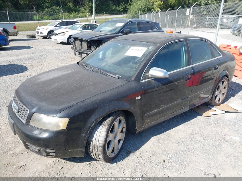 2005 AUDI S4 auction photo 2