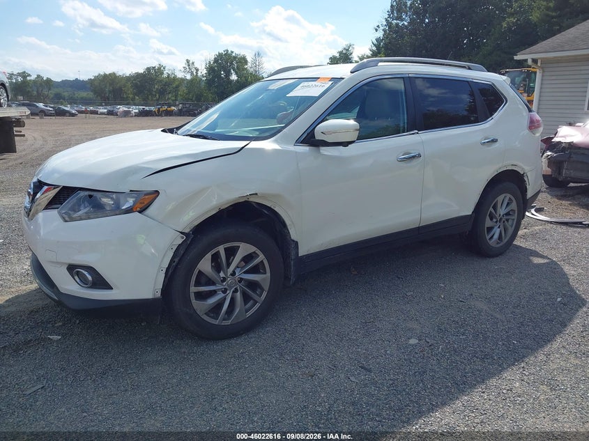 Vin: 5n1at2mv7fc865581, lot: 46522007, nissan rogue sl 20152
