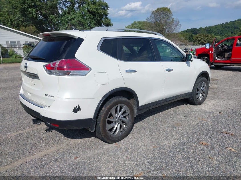 Vin: 5n1at2mv7fc865581, lot: 46522007, nissan rogue sl 20154