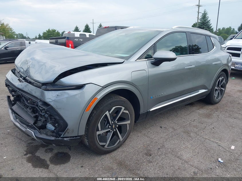 Vin: 3gn7dlrp2ss114007, lot: 46522036, chevrolet equinox ev lt 20252