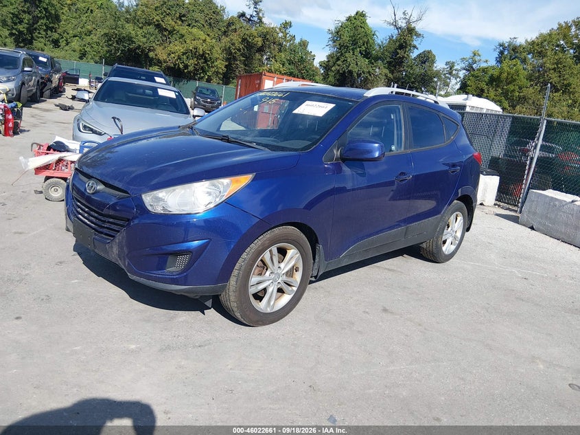 Vin: km8jucac6bu227140, lot: 46522052, hyundai tucson gls 20112