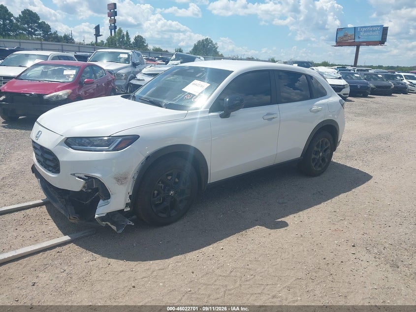 Vin: 3czrz1h54sm758792, lot: 46522092, honda hr-v 2wd sport 20252
