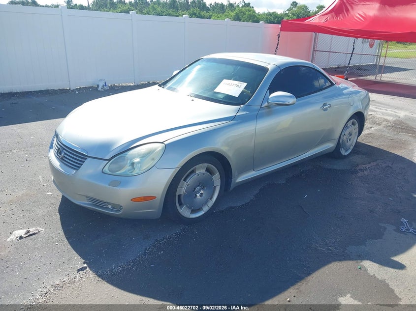 2003 LEXUS SC 430 auction photo 2