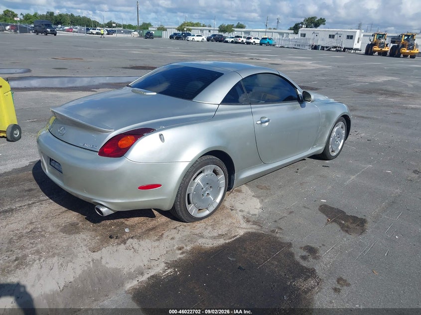 2003 LEXUS SC 430 auction photo 4