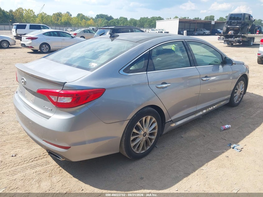 2015 HYUNDAI SONATA auction photo 4