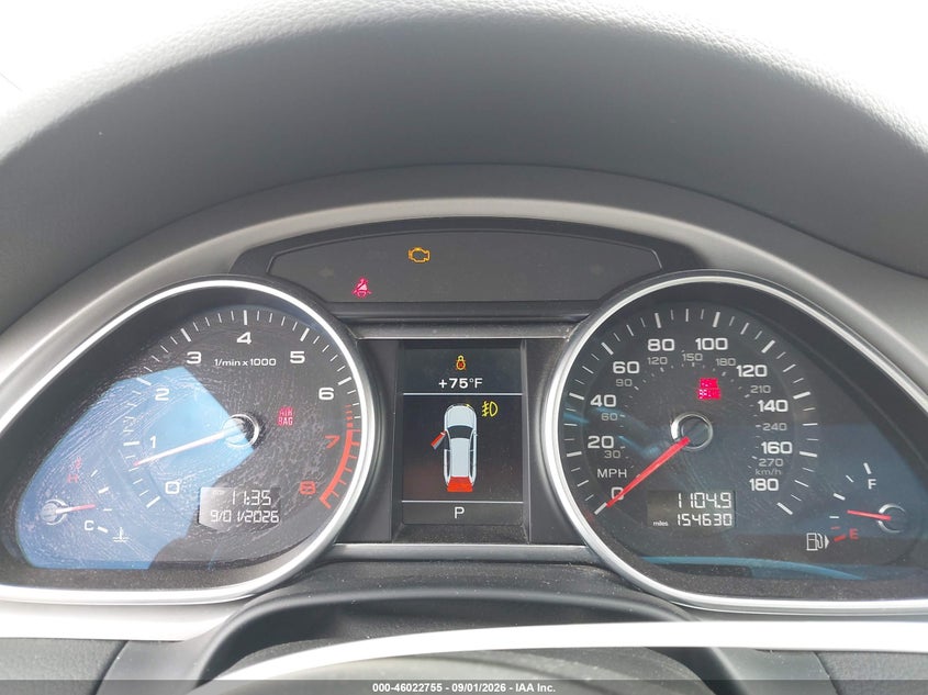 AUDI Q7 2015 VIN WA1LGAFE1FD029827