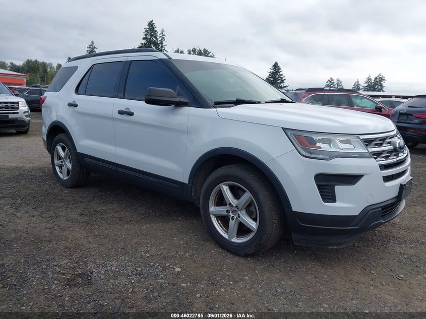 2018 FORD EXPLORER auction photo 1