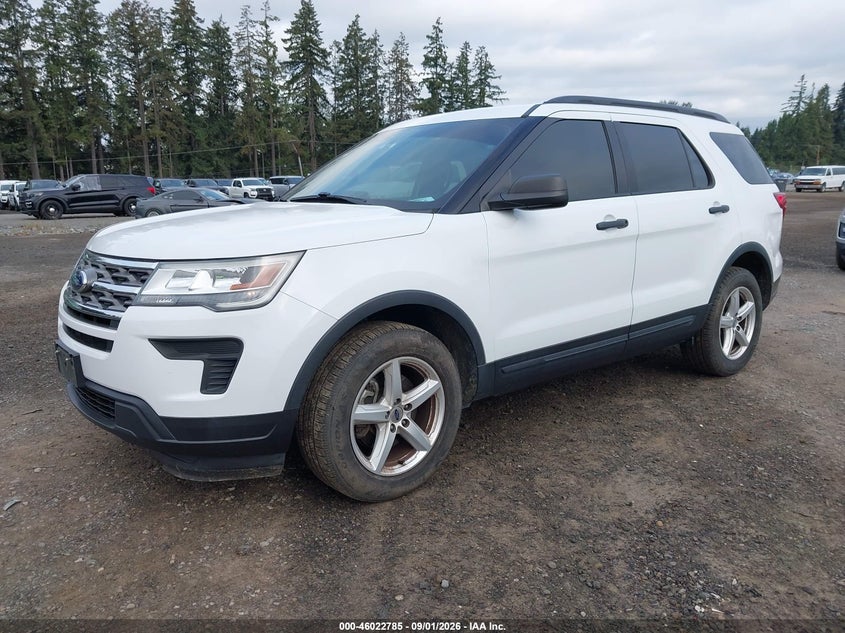 2018 FORD EXPLORER auction photo 2