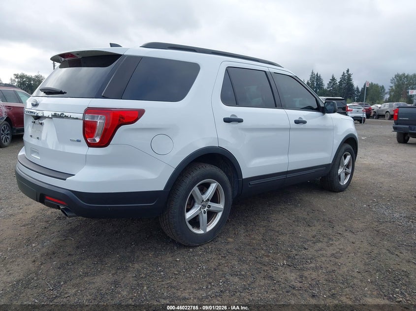 2018 FORD EXPLORER auction photo 4