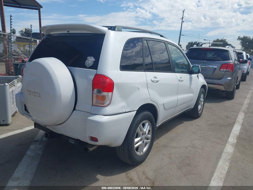2003 TOYOTA RAV4 auction photo 4