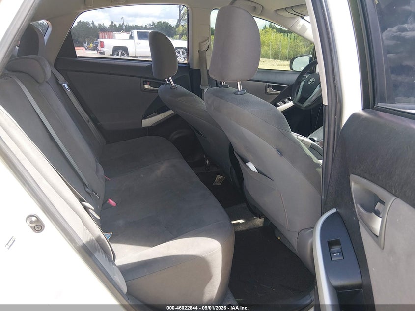 2012 TOYOTA PRIUS auction photo 8