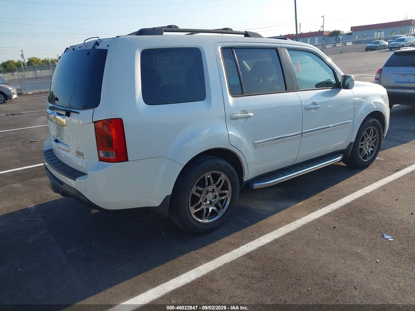2012 HONDA PILOT auction photo 4