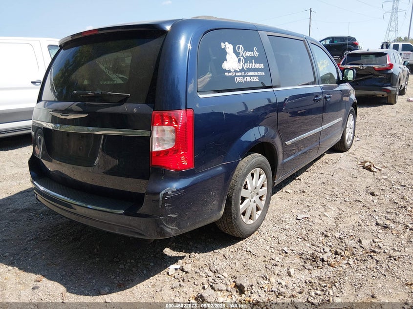 Vin: 2c4rc1bg3dr564557, lot: 46522264, chrysler town & country touring 20134