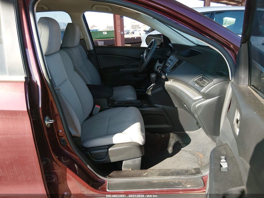 2016 HONDA CR-V SPORT UTILITY VEHICLE 2.4L I-4 DI, DOHC, VVT, REGULAR , 185HP