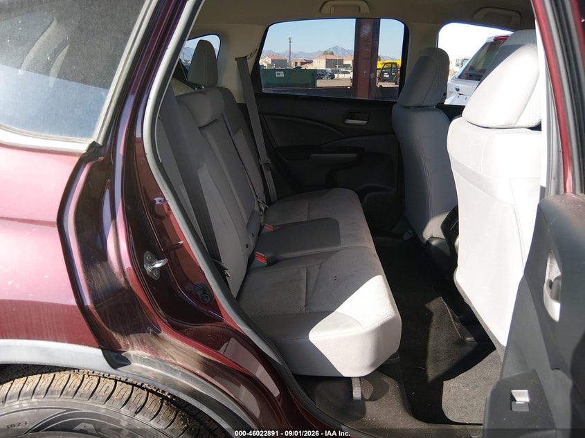 2016 HONDA CR-V SPORT UTILITY VEHICLE 2.4L I-4 DI, DOHC, VVT, REGULAR , 185HP