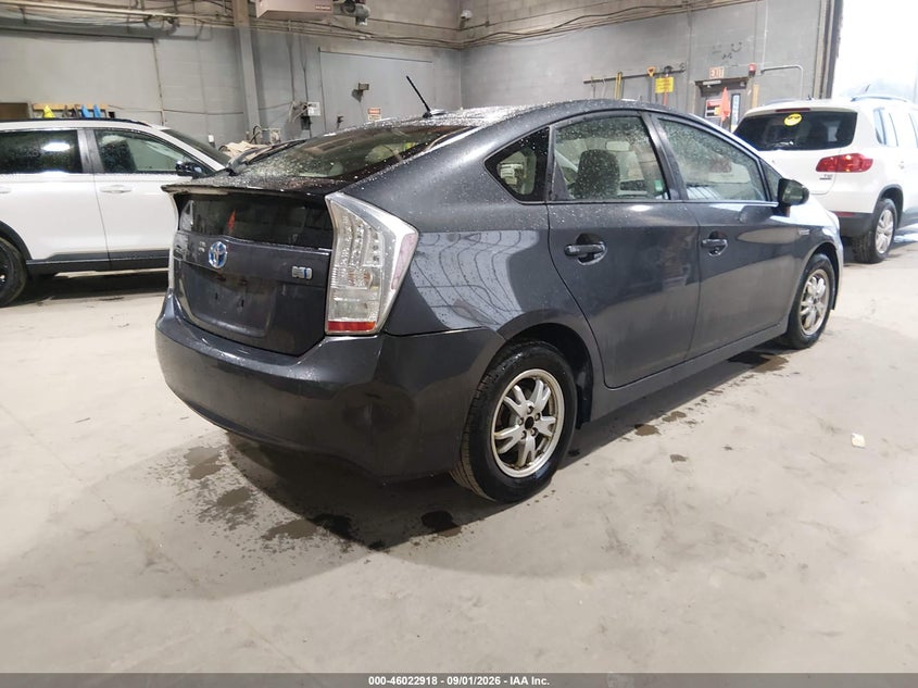 2011 TOYOTA PRIUS HATCHBACK 1.8L I-4 DOHC, VVT, REGULAR , 98HP