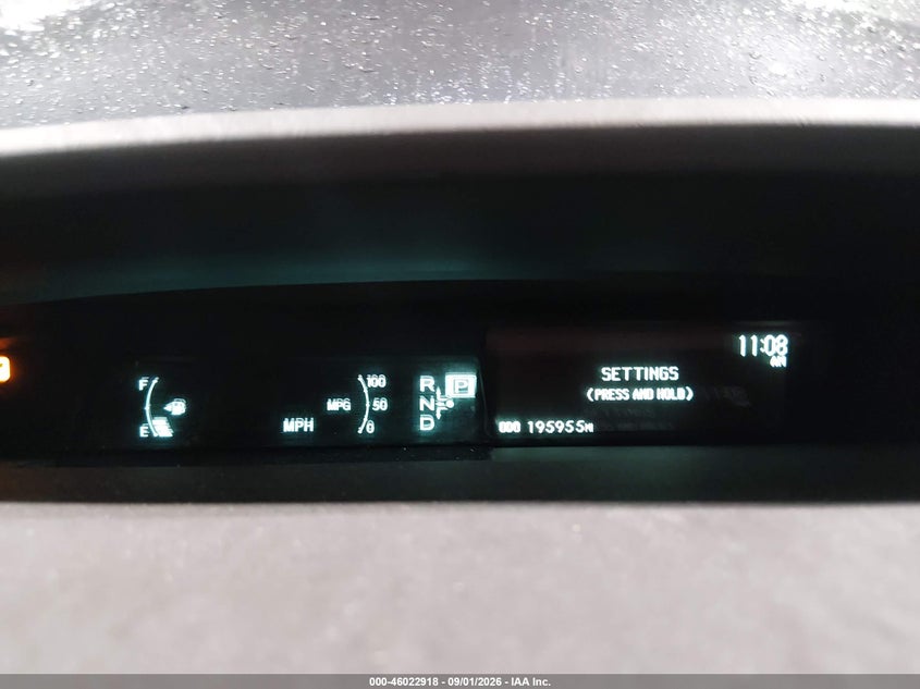 2011 TOYOTA PRIUS HATCHBACK 1.8L I-4 DOHC, VVT, REGULAR , 98HP